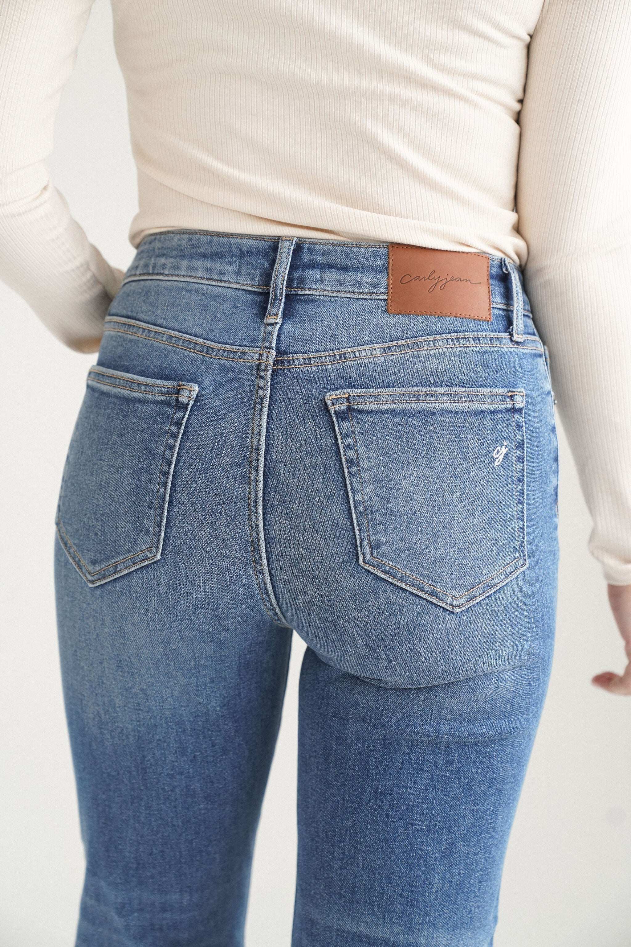 Chrissy Classic Straight Leg Jeans