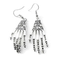 Death Hands Earrings (Steel)