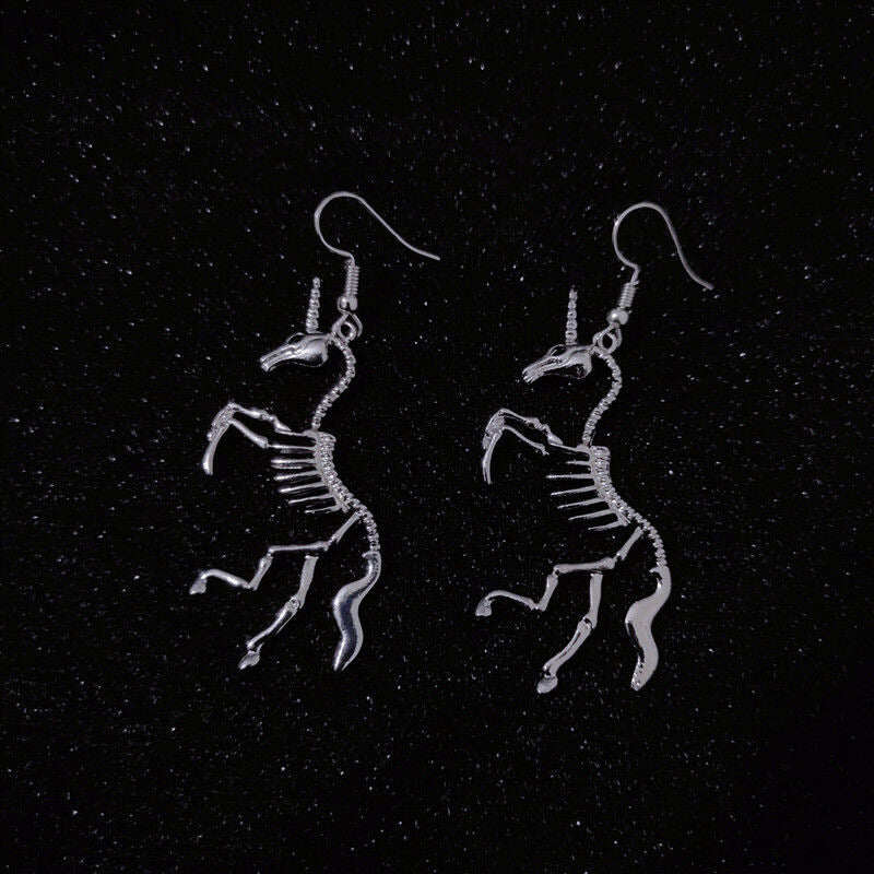 Unicorn Earrings (Steel)