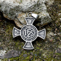 Safeguard Cross Stainless Steel Christian Pendant
