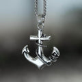 Anchor Stainless Steel Marine Pendant
