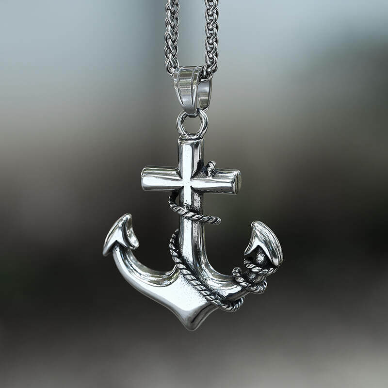 Anchor Stainless Steel Marine Pendant