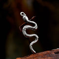 Snake Design Stainless Steel Animal Pendant
