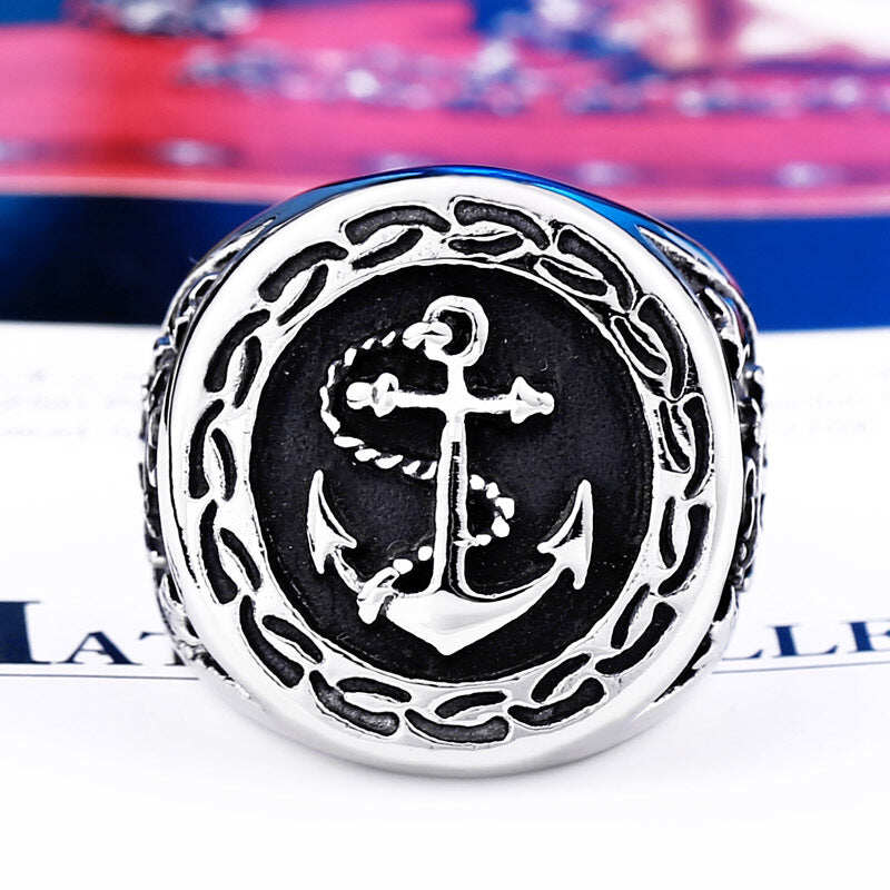 Anchor Stainless Steel Marine Ring
