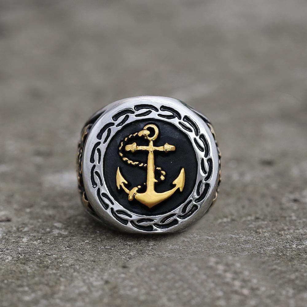 Anchor Stainless Steel Marine Ring