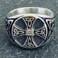 Cross Ring - Celtic Cross - Sizes 7-15 - R85