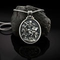 Pure Tin Saint Mark Necklace,the patron saint of lions , lawyers, notaries, opticians, pharmacists, painters, secretaries, interpreters, prisoners etc