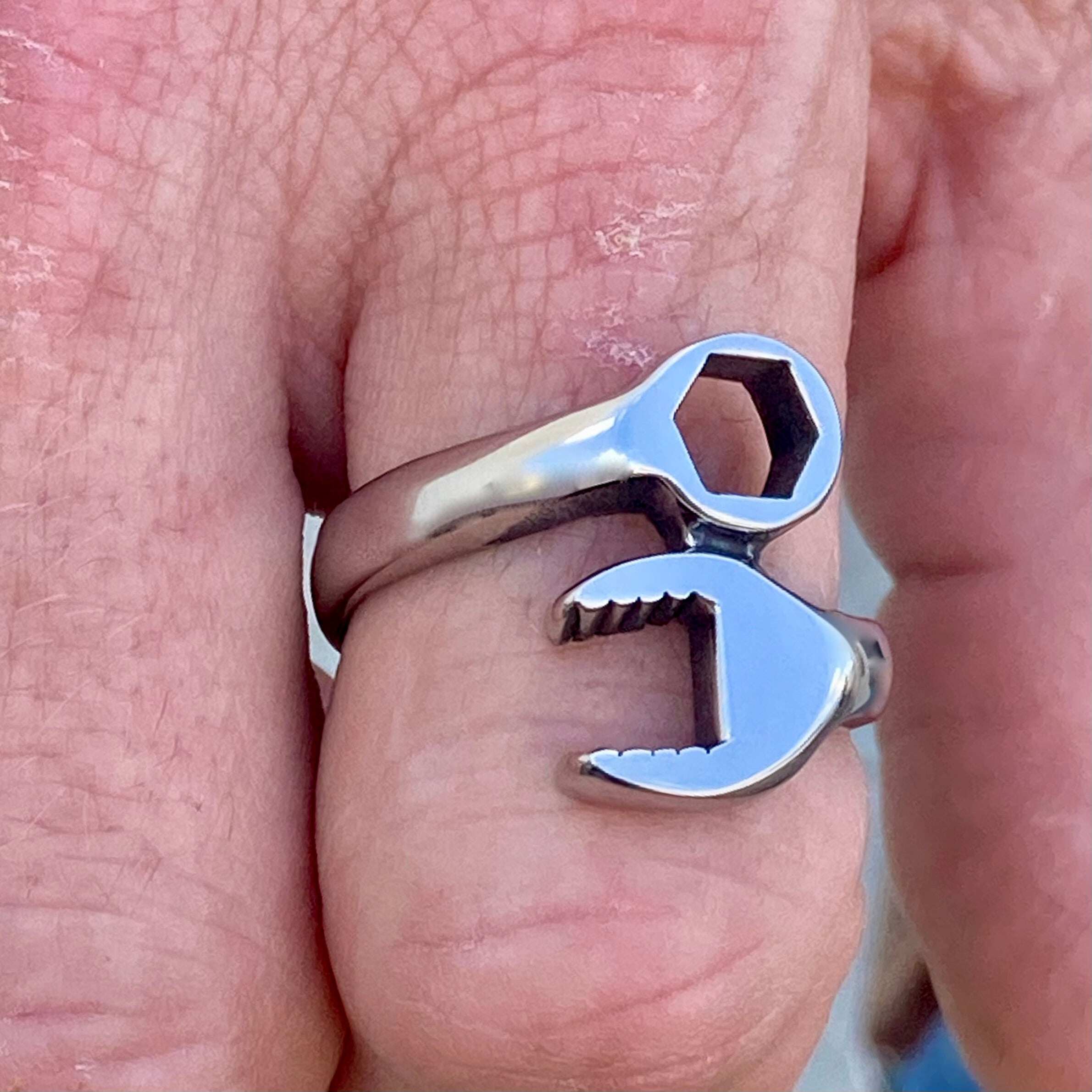 Wrench Ring - Large - Sizes 7-12- R202