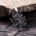 Japanese Demon Oni Stainless Steel Pendant