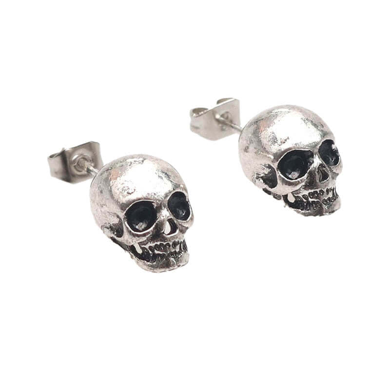 Skull Earrings Mens