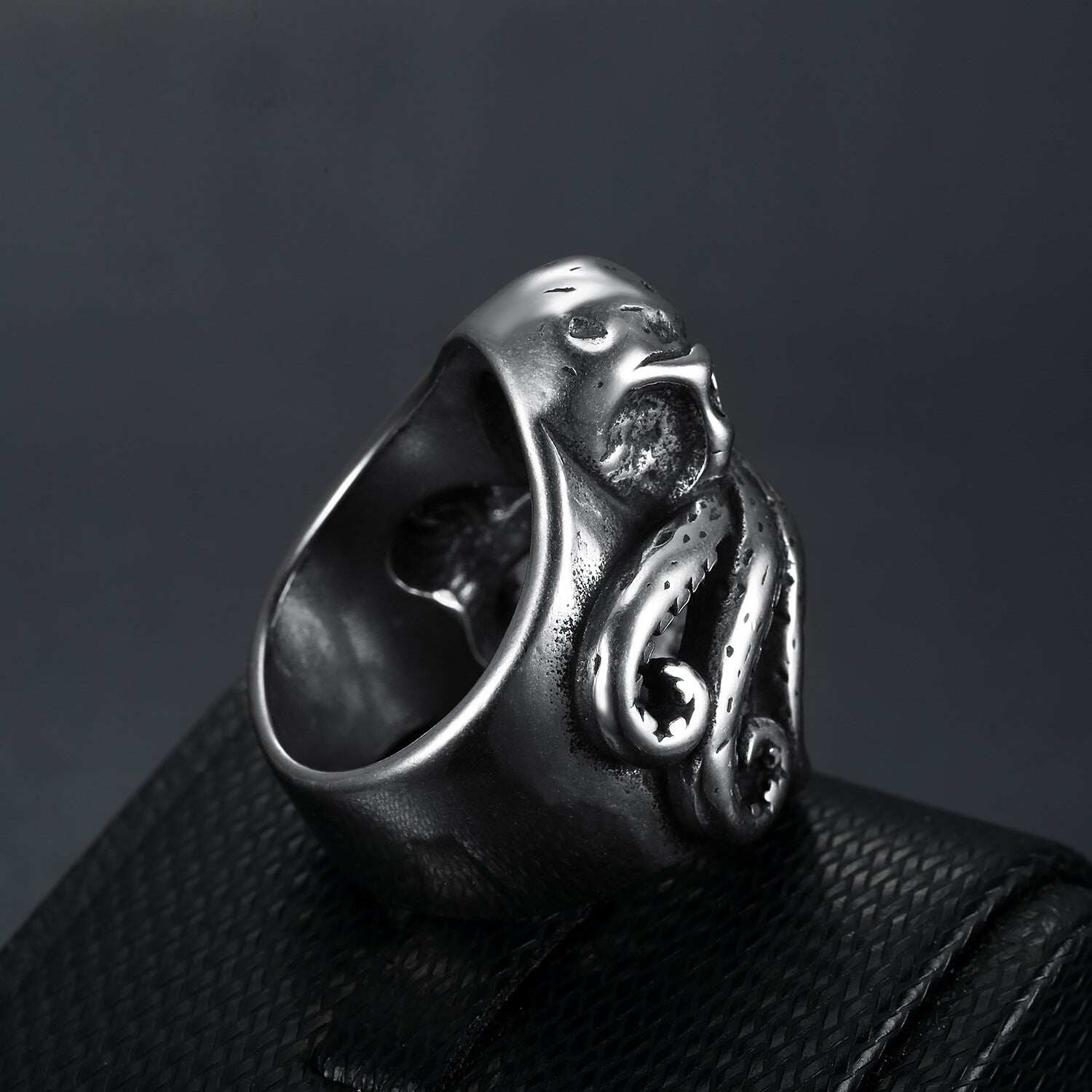 Octopus Skull Ring - Sizes 7-16 - R72