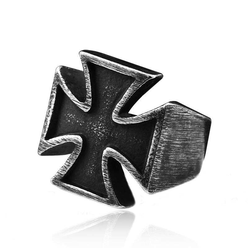 Cross Ring - Maltese - Sizes 7-13 - R192