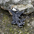 St. Michael Archangel Stainless Steel Religion Pendant