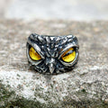 Owl Stainless Steel Animal Ring