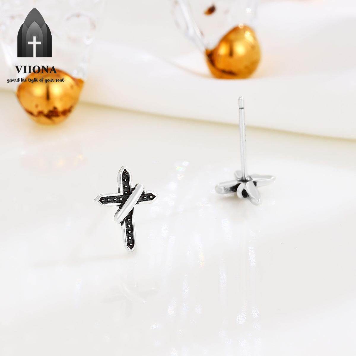Viiona Cross Earrings