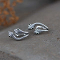 Double Snake Sterling Silver Ear Cuffs