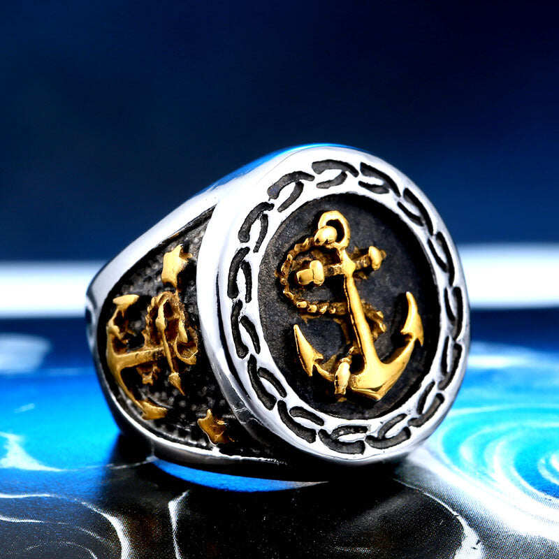 Anchor Stainless Steel Marine Ring