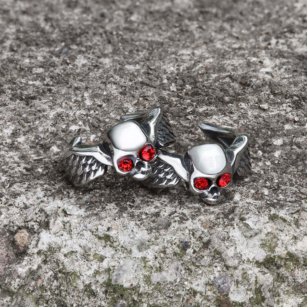 Free Soul Stainless Steel Biker Ear Cuffs