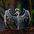 Celtic Dragon Stainless Steel Viking Pendant