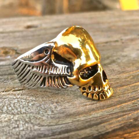 Skull Ring - The Speed Demon - Sizes 8-13 - R69