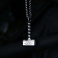 Thor's Hammer Valknut Stainless Steel Viking Necklace