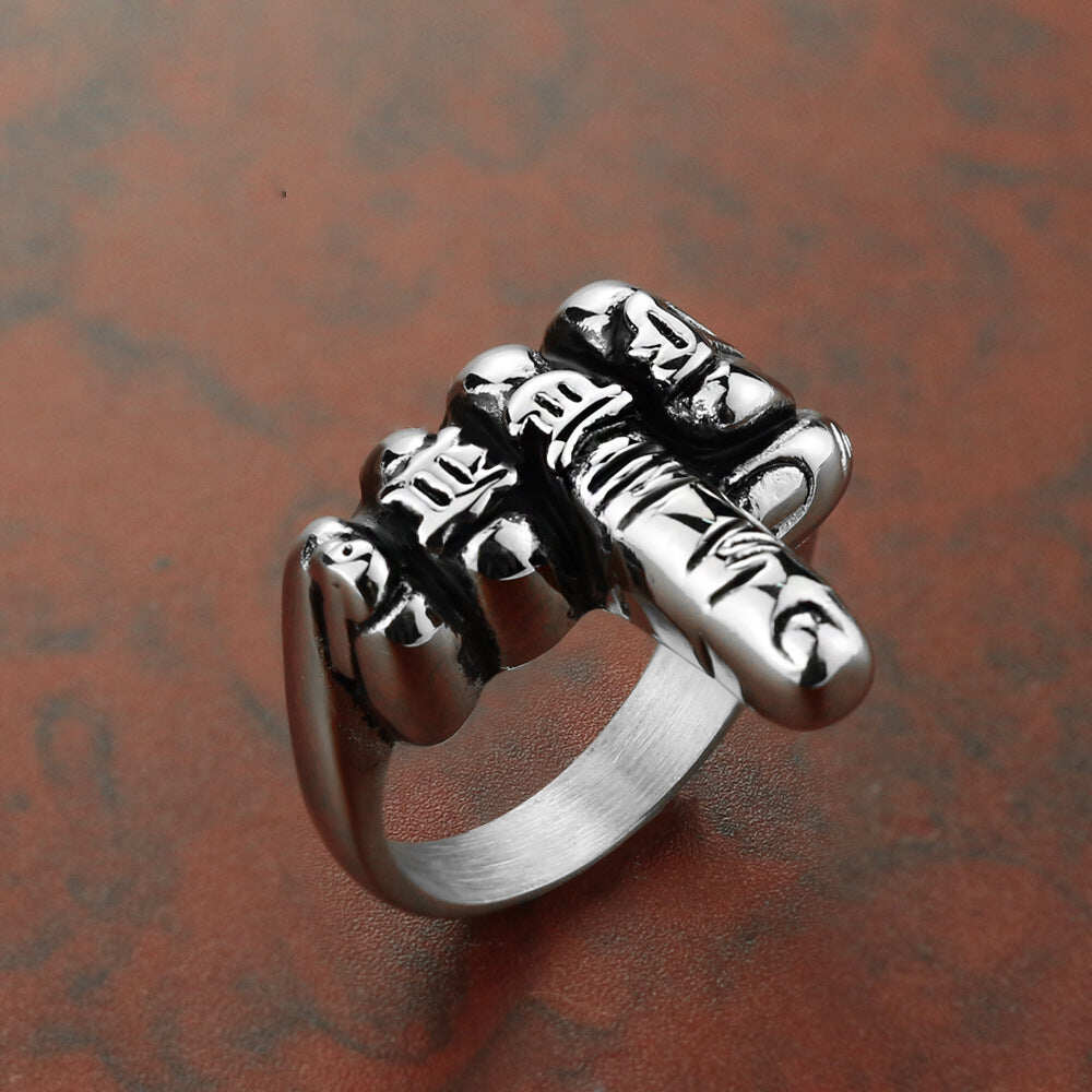 Middle Finger Ring - Sizes 5-15 - R210
