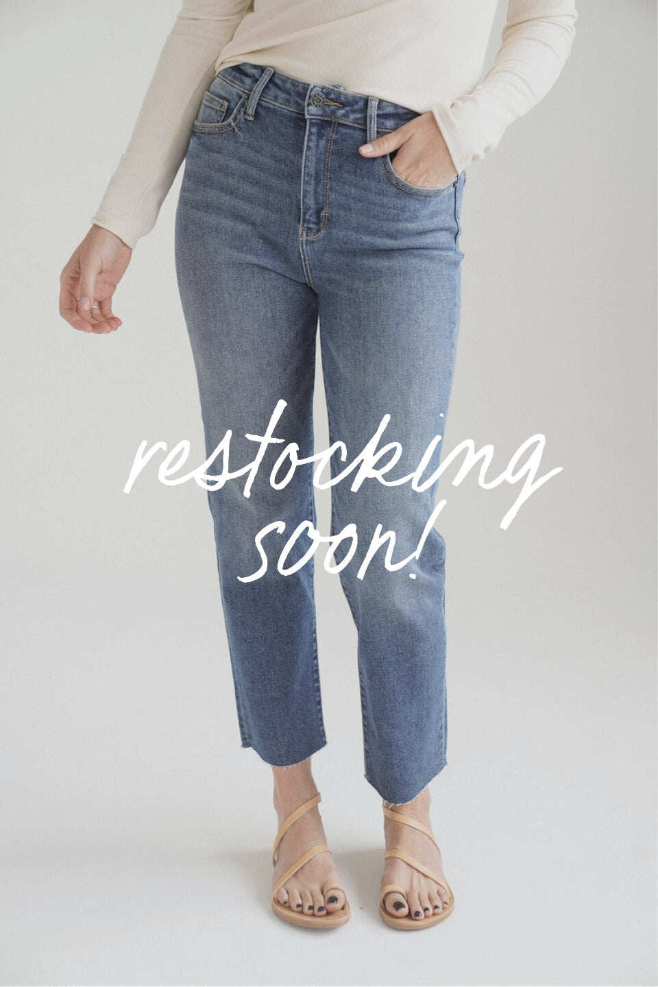 Chrissy Classic Straight Leg Jeans