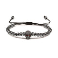 Skull Head Bracelet (Pearl)