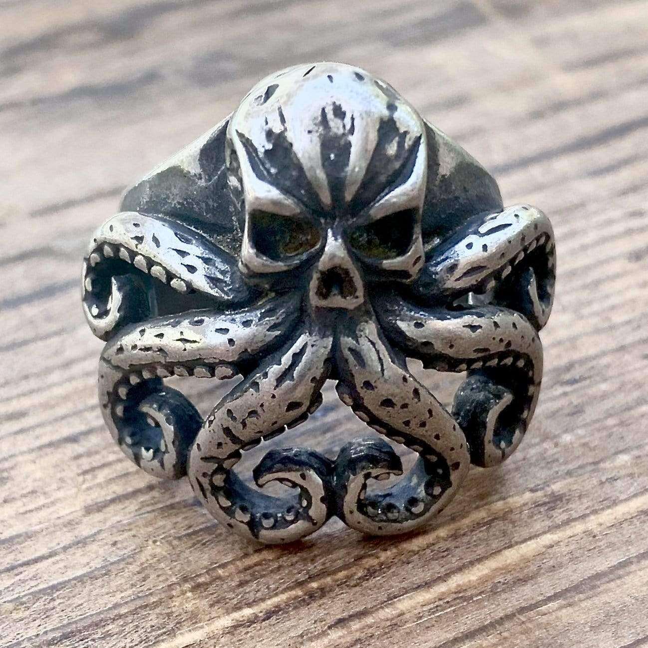 Octopus Skull Ring - Sizes 7-16 - R72