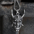 Yokai Oni Stainless Steel Pendant