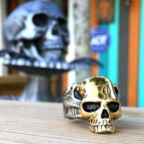 Skull Ring - The Speed Demon - Sizes 8-13 - R69