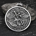 St. Michael Stainless Steel Pendant