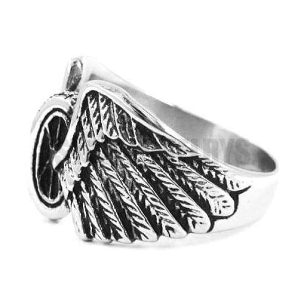 Angel wings ring