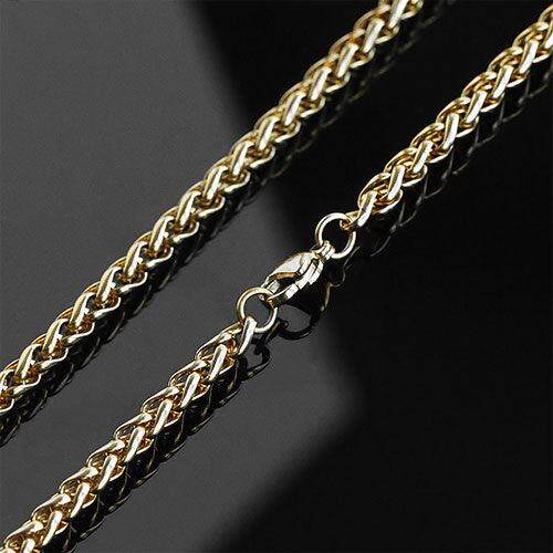 3mm * 60cm Wheat Gold Chain