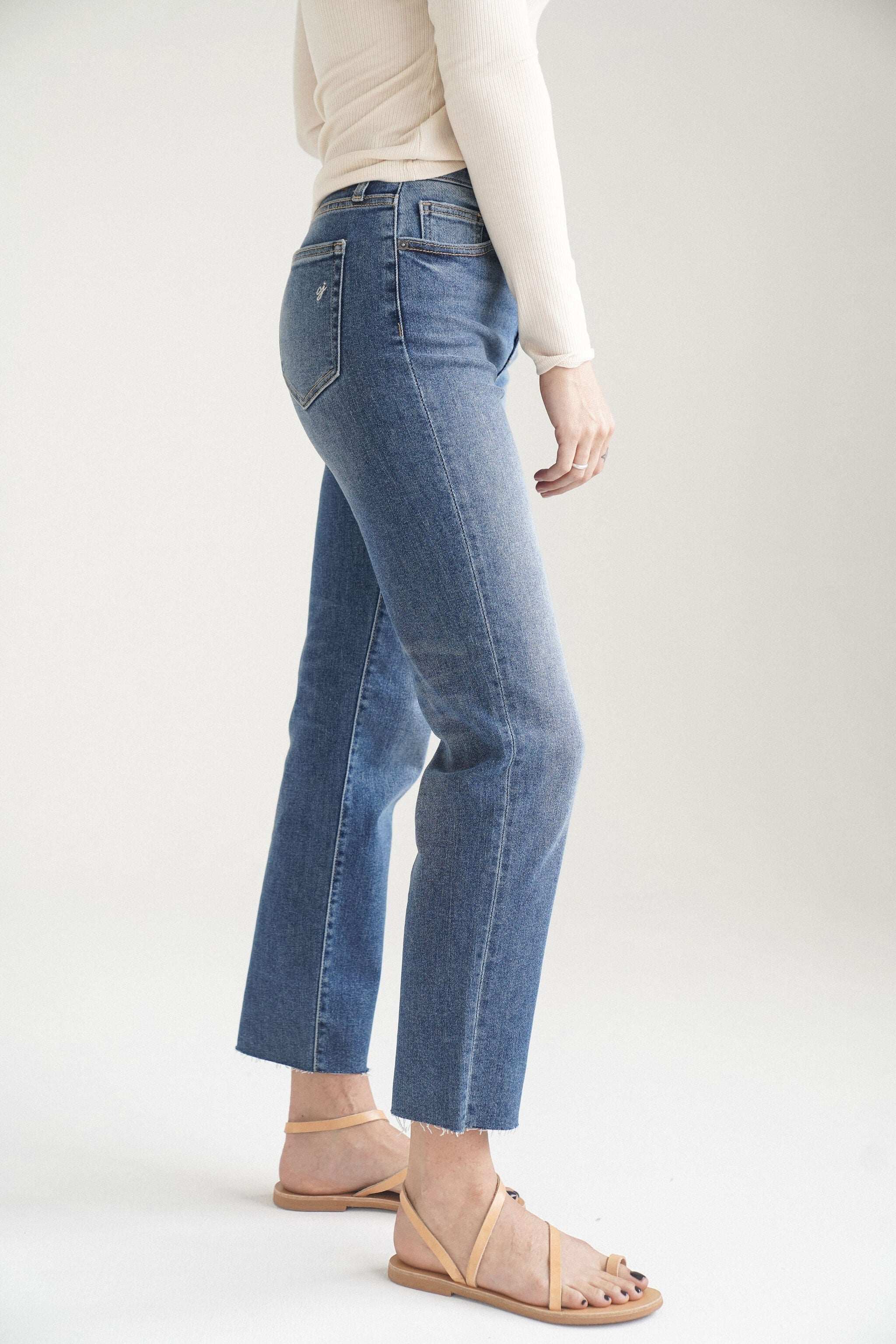 Chrissy Classic Straight Leg Jeans