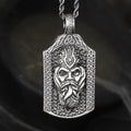 The All-Father Odin Pure Tin Viking Necklace