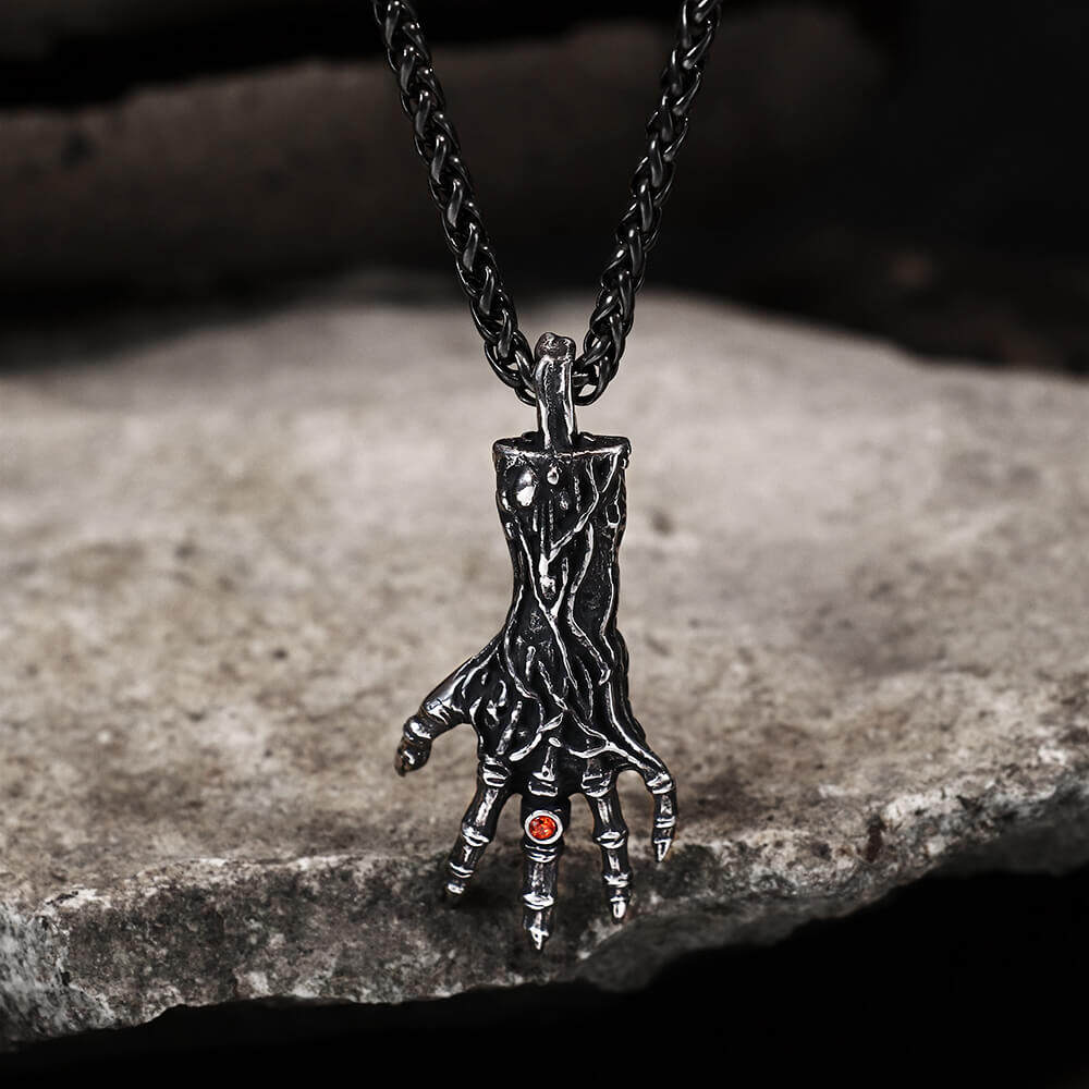 Devil's Hand Stainless Steel Pendant
