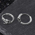Gothic Skull Stainless Steel Earrings