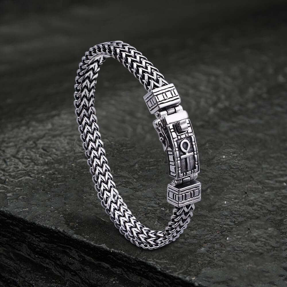 Ankh Stainless Steel Bracelet