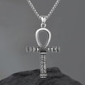 Ankh Eye of Horus Stainless Steel Pendant