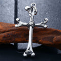 Bones Cross Necklace